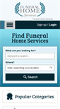 Mobile Screenshot of funeralhomeservices.com